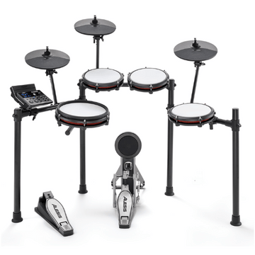 Alesis DM10 electronic drum set on a white background