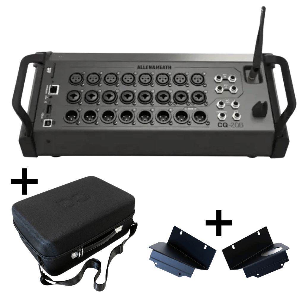 Allen & Heath CQ-20B with Soft Case and Rackmount Kit