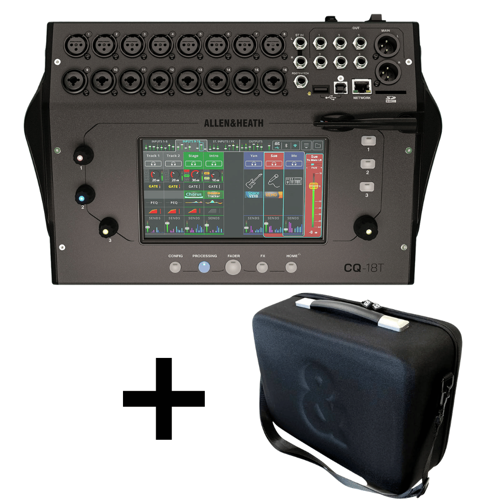 Allen & Heath CQ-18T With Soft Case