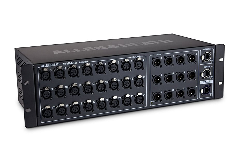 Allen & Heath audio mixer on a white background