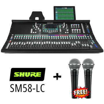 Allen & Heath SQ-7 with 2 x FREE Shure SM-58LC Microphones