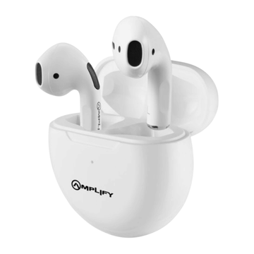 Amplify Astro Series True Wireless Earphones - White AM-1125-WT[V1] (DEMO, OPEN BOX, NO WARRANTY)