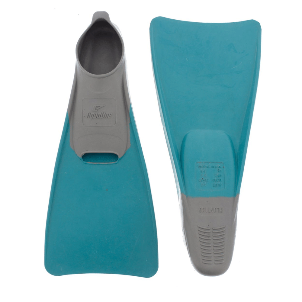 Aqualine Swim Fins - Grey Size 9 - 10 (DEMO, NO WARRANTY)