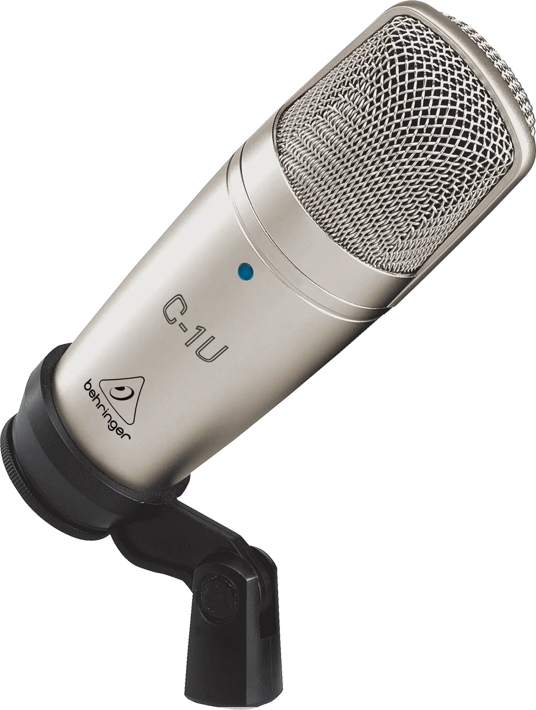 Behringer G-1U microphone on a white background