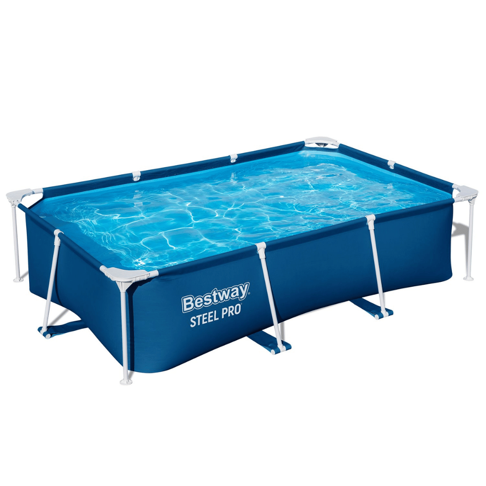 Bestway 259cmx 170cm x 61cm Steel Pro Frame Pool (DEMO, OPEN BOX, NO WARRANTY)