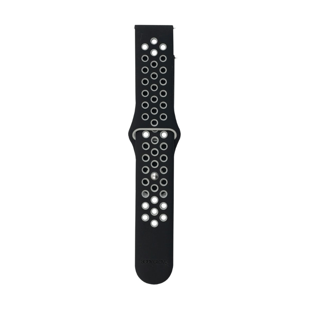 Body Glove Samsung Galaxy Watch 6/5/4 (44/45mm) Series Silicone Strap - Black (DEMO, OPEN BOX, NO WARRANTY)