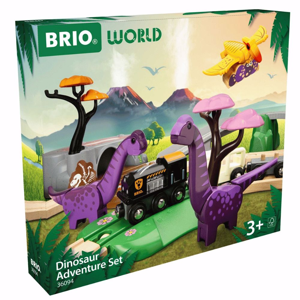 Brio Dinosaur Adventure Set (DEMO, OPEN BOX, NO WARRANTY)
