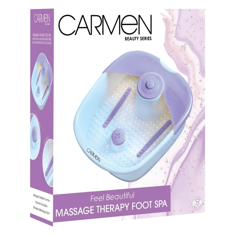 CARMEN MASSAGE THERAPY FOOT SPA SEL-4814 (DEMO, OPEN BOX, NO WARRANTY)