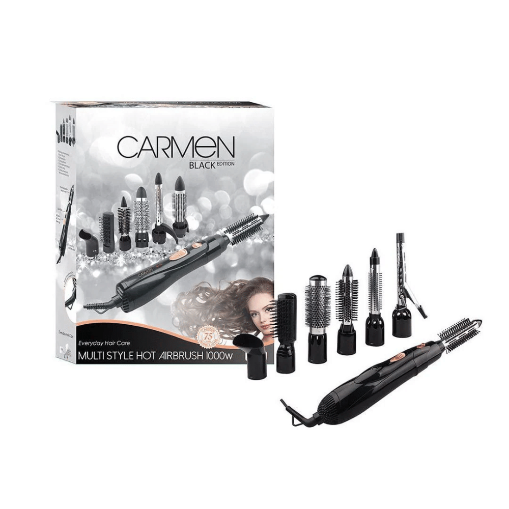 CARMEN MULTI STYLE HOT AIR BRUSH 1000W SEL-2928 (DEMO, OPEN BOX, NO WARRANTY)