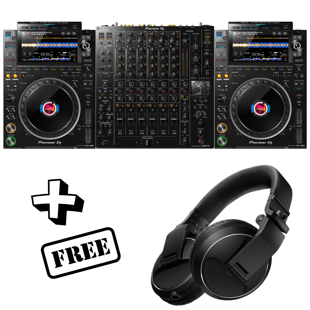 CDJ3000 + V10 Bundle