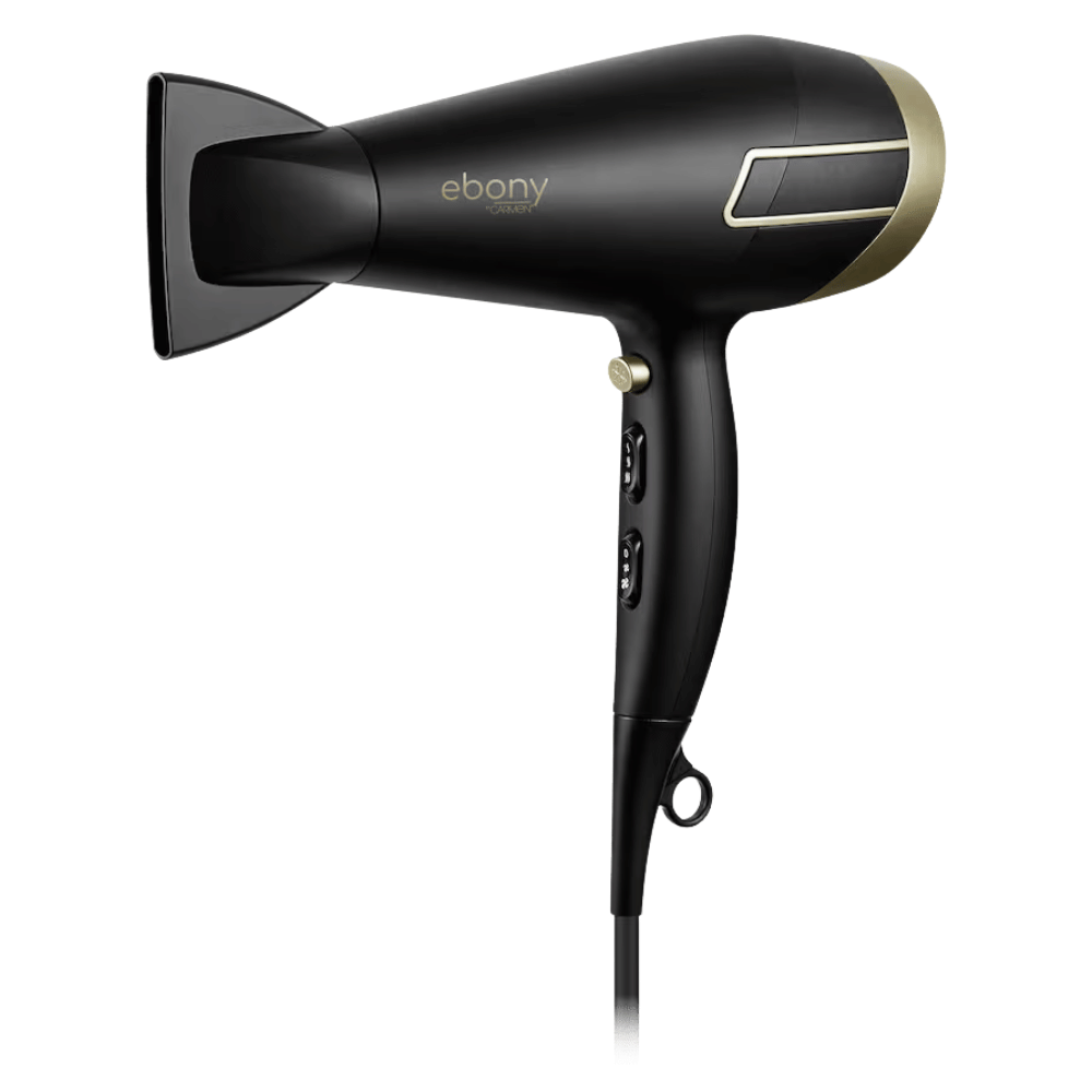 Carmen Ebony AC Hair Dryer SEL-EBDCH (DEMO, OPEN BOX, NO WARRANTY)