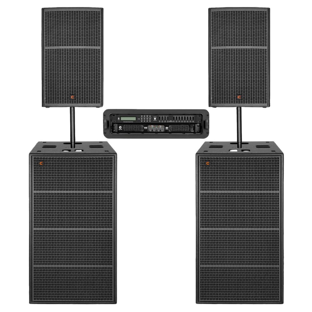 Celto Acoustique CT12V + CSW218 Combo with D48 Processor