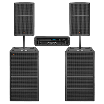 Celto Acoustique CT15V + CSW218 Combo with DSP24