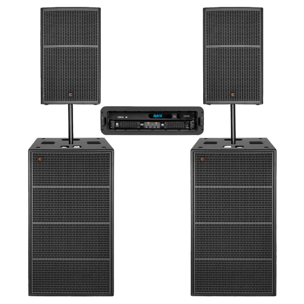 Celto Acoustique CT15V + CSW218 Combo with D48 Processor
