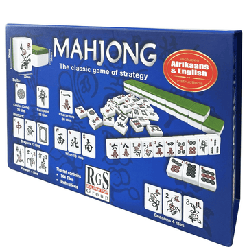 Chinese Mahjong Game Set with 144 Tiles (DEMO, OPEN BOX, NO WARRANTY)