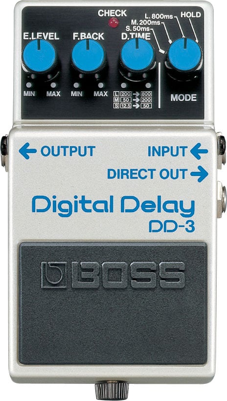 BOSS DD3 Digital Delay Guitar Effects Pedal