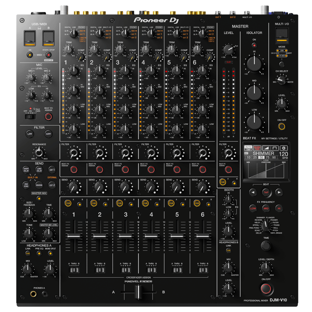 Alpha Theta CDJ3000X & DJM-V10 (FREE HDJ-F10 & 32GB USB)