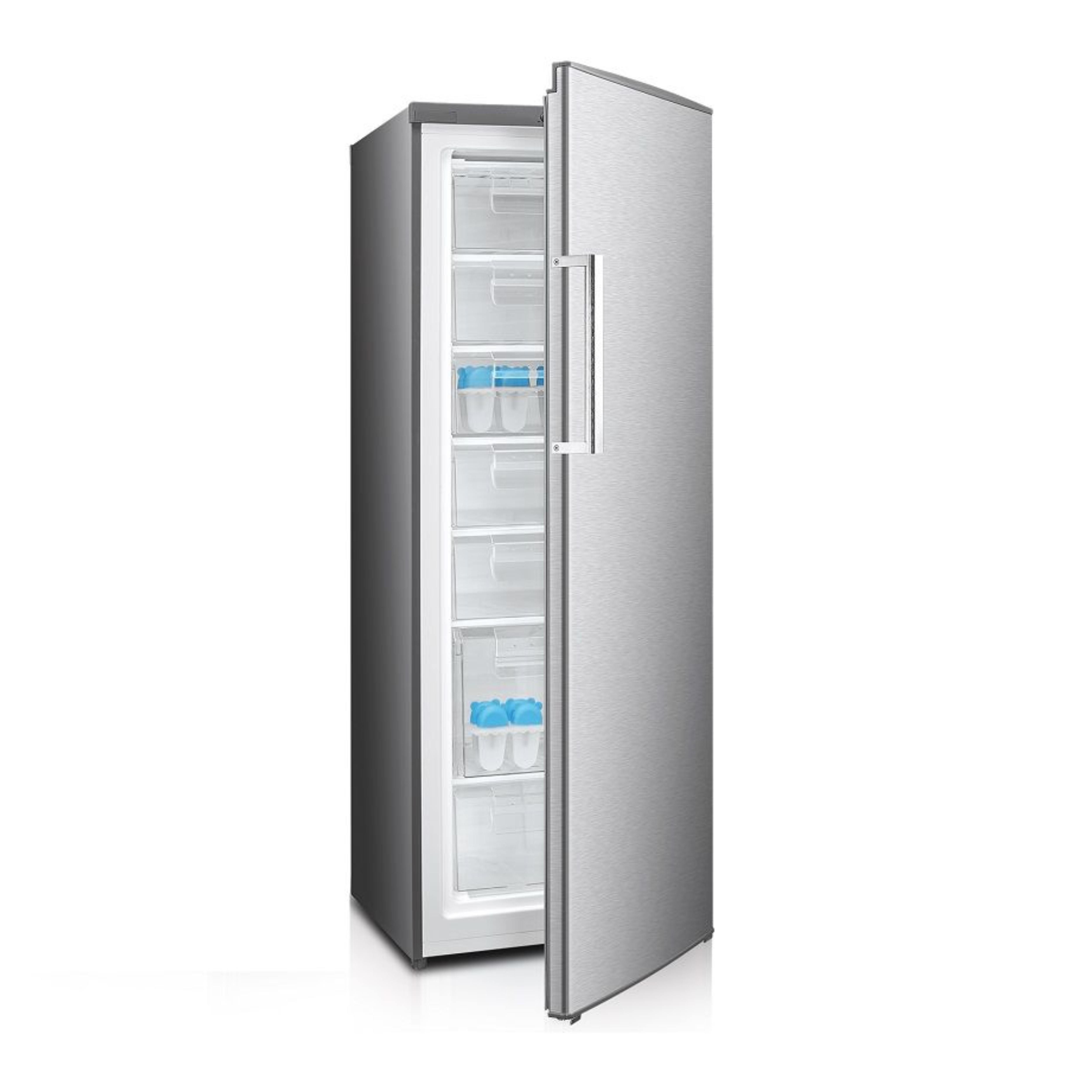 Defy 212L Upright Freezer - Silver DUF (DEMO, OPEN BOX, NO WARRANTY)