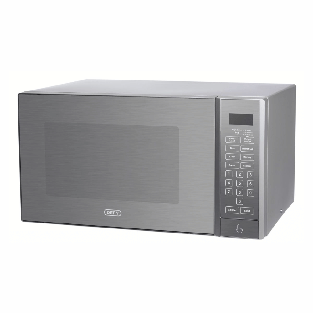 Defy 30L Solo Microwave Oven DMO390 Silver (OPEN BOX, NO WARRANTY)