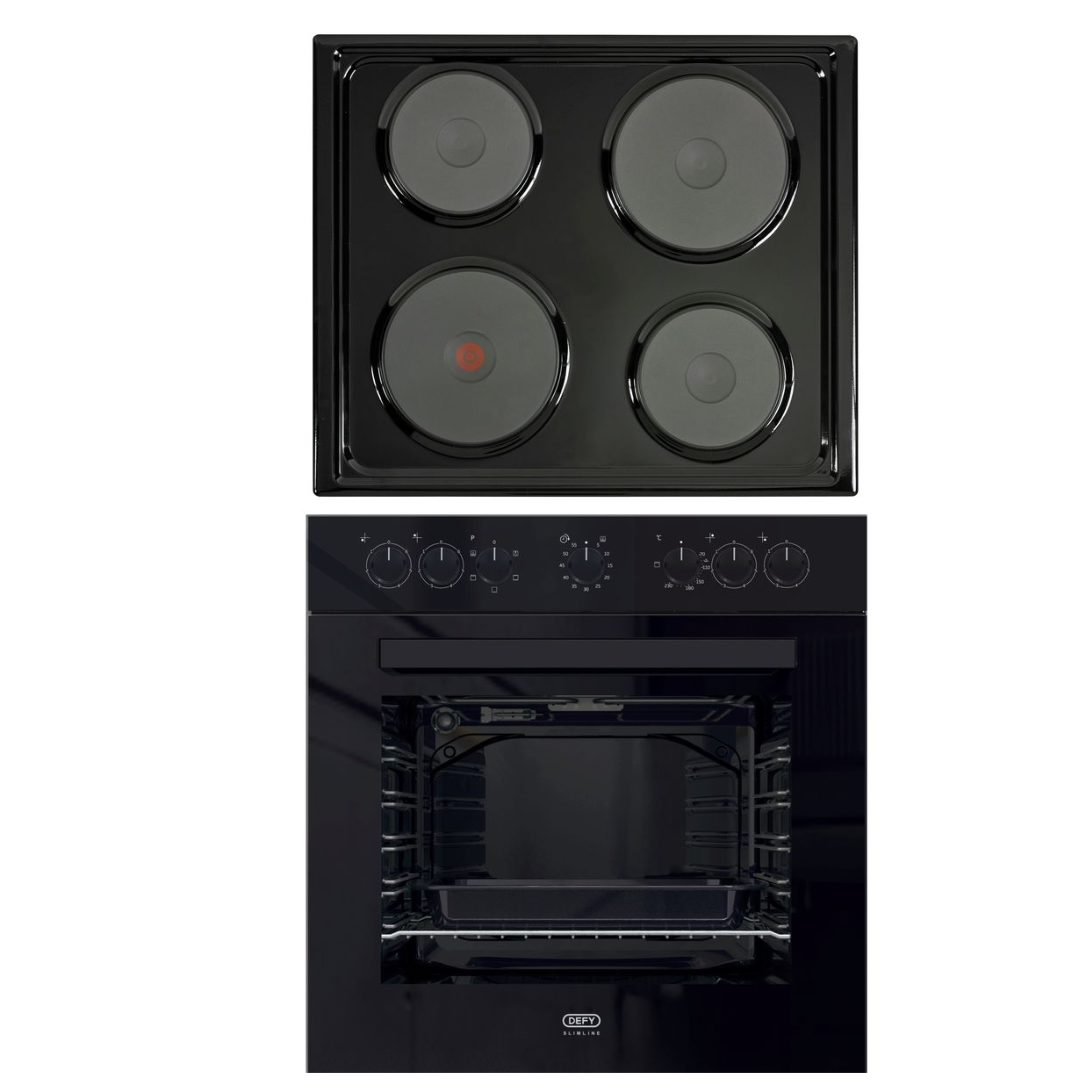 Defy Oven and Hob Box Set Bundle (DBO482E DHD332) (DEMO, OPEN BOX, NO WARRANTY)