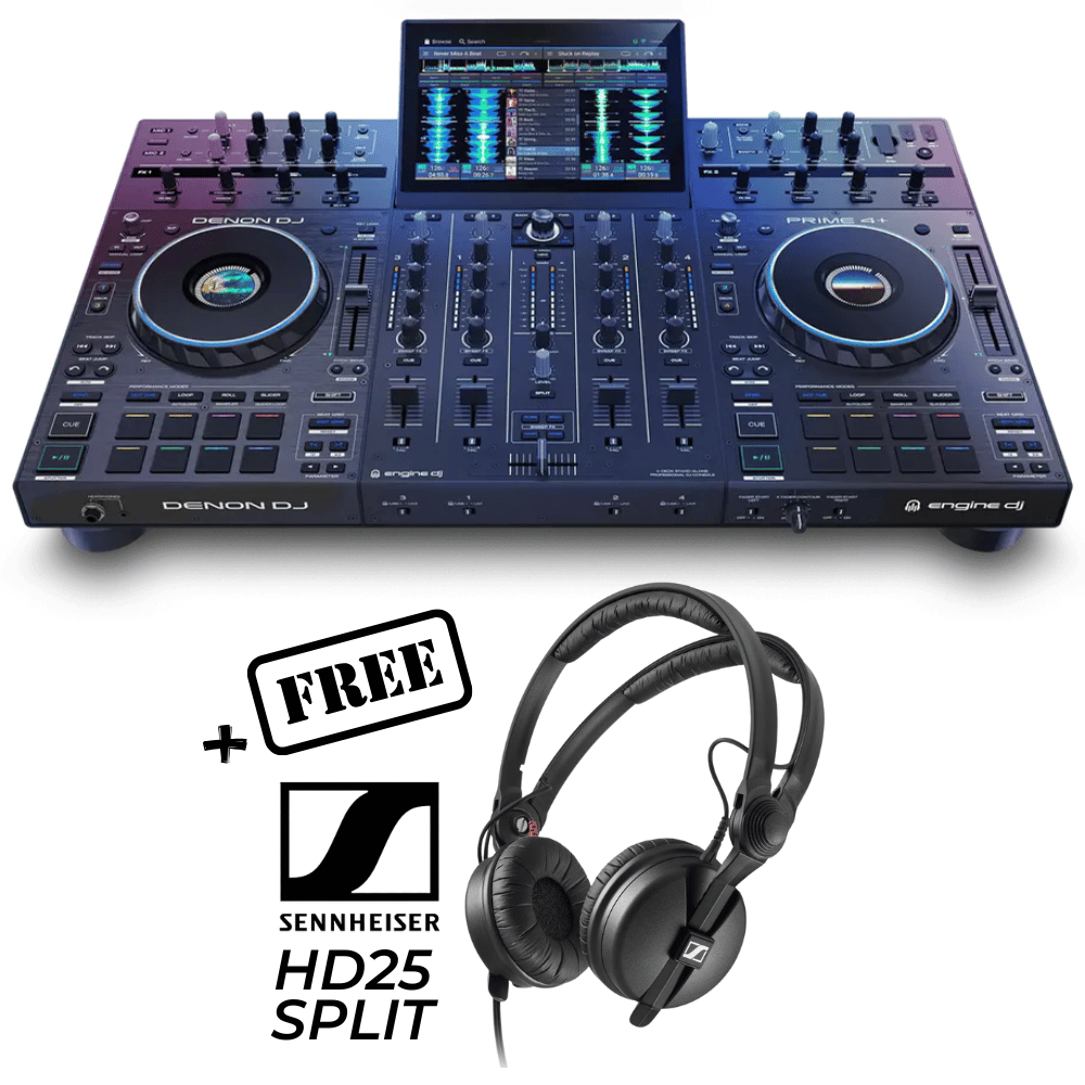 Denon Prime 4+ (FREE SENNHEISER HD25 SPLIT)