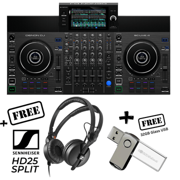 Denon SC Live 4 (FREE SENNHEISER HD25 SPLIT & 32GB USB)