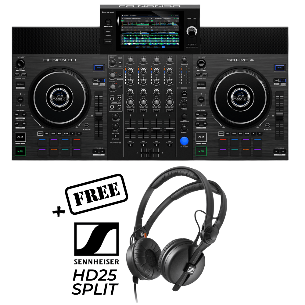 Denon SC Live 4 (FREE SENNHEISER HD25 SPLIT)