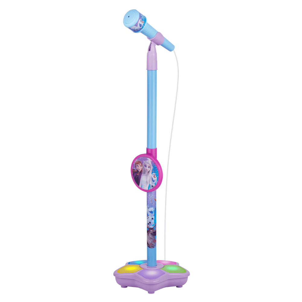 Frozen Auxiliary Star Karaoke Mic Stand with RGB Lights DY-6793-FZ (DEMO, OPEN BOX, NO WARRANTY)