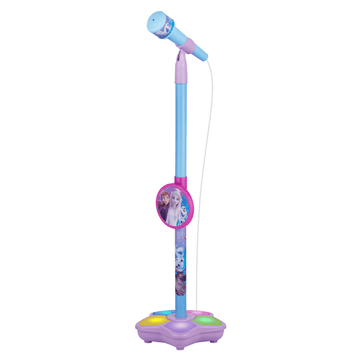 Frozen Auxiliary Star Karaoke Mic Stand with RGB Lights DY-6793-FZ (DEMO, OPEN BOX, NO WARRANTY)