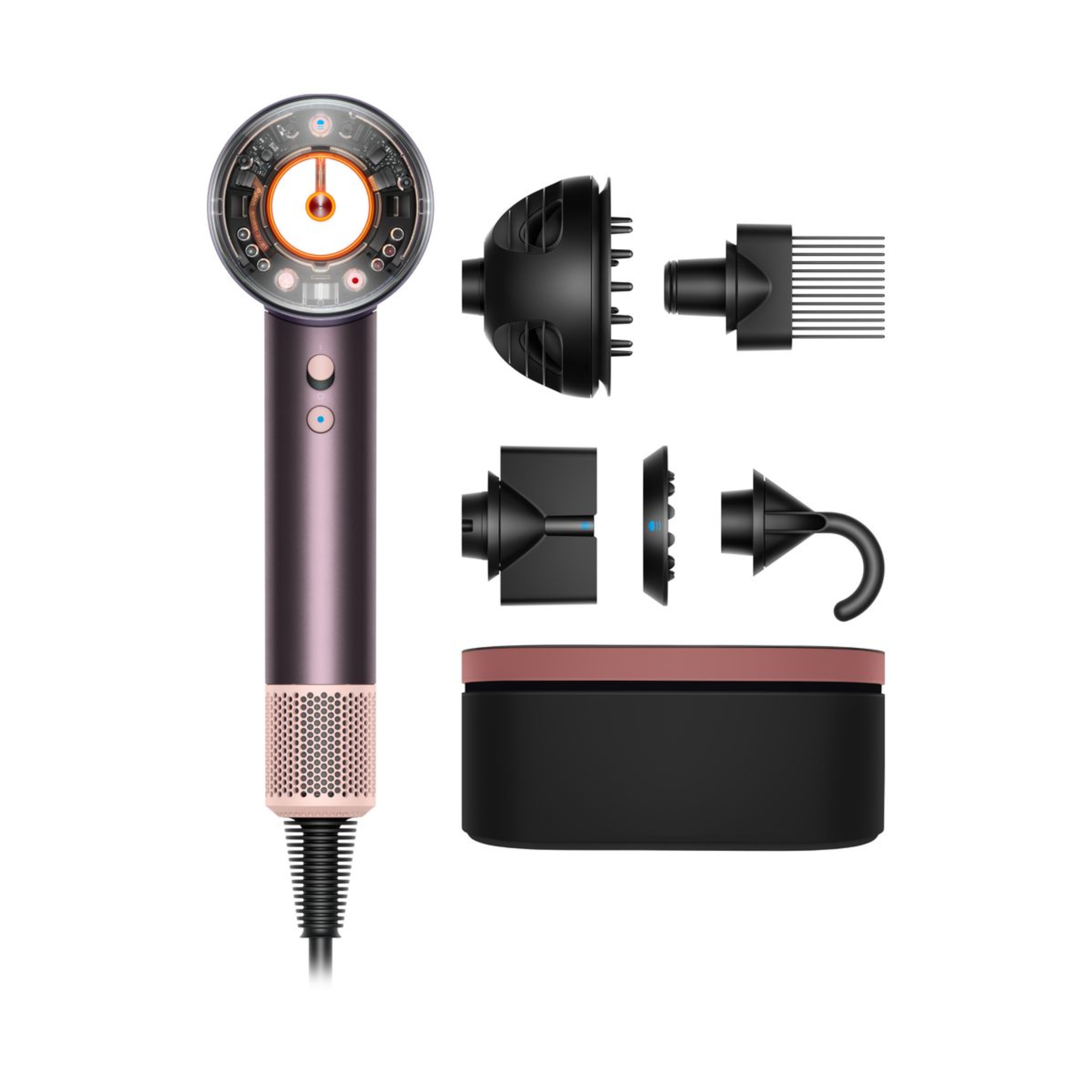 Dyson Supersonic Nural Hair Dryer Curly Coily - Jasper Plum (DEMO, OPEN BOX, NO WARRANTY)