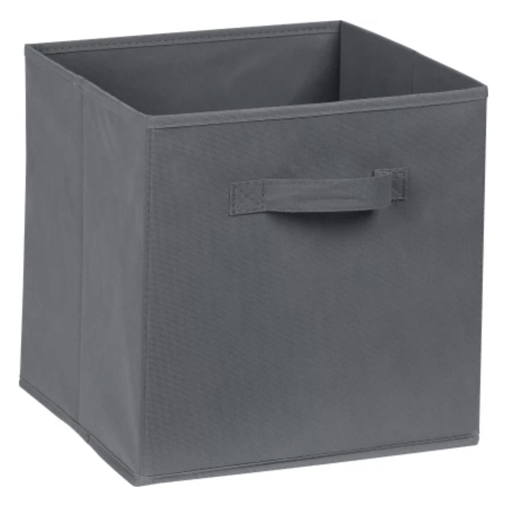 Everfurn Storeman Grey, Collapsible Fabric Organiser Storage Basket - Single FD-OD-SB-01 (DEMO, OPEN BOX, NO WARRANTY)
