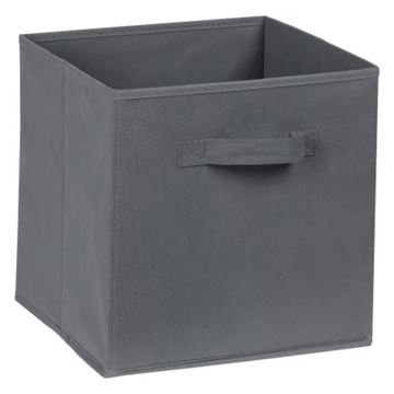 Everfurn Storeman Grey, Collapsible Fabric Organiser Storage Basket - Single FD-OD-SB-01 (DEMO, OPEN BOX, NO WARRANTY)