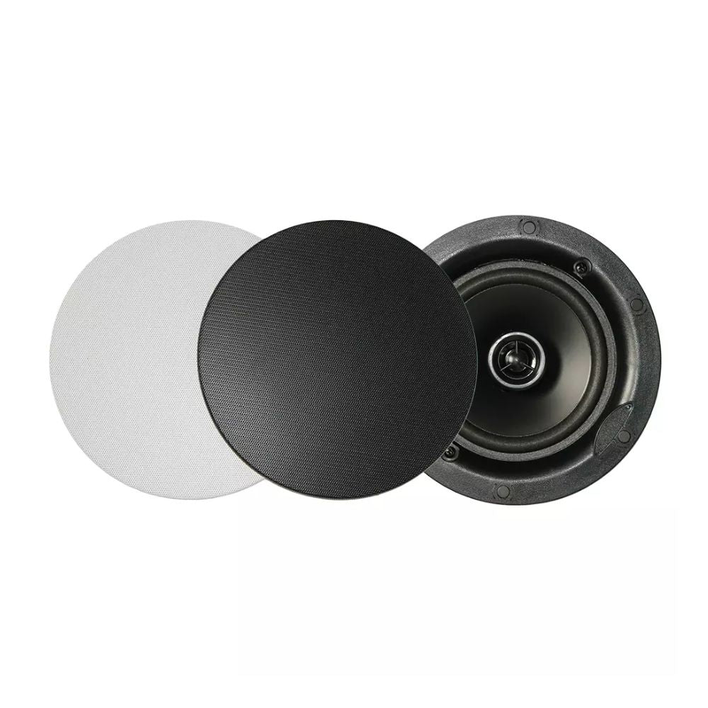 FILO FCV8WB FRAMELESS CEILING SPEAKER 8INCH WHITE/BLACK 40W 100V