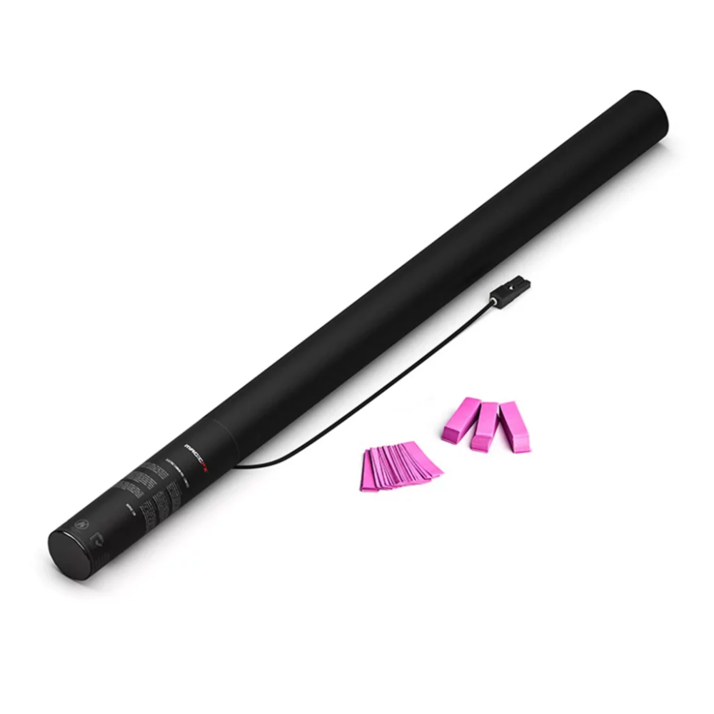 FILOFX ELECTRIC CONFETTI CANNON 80CM PINK