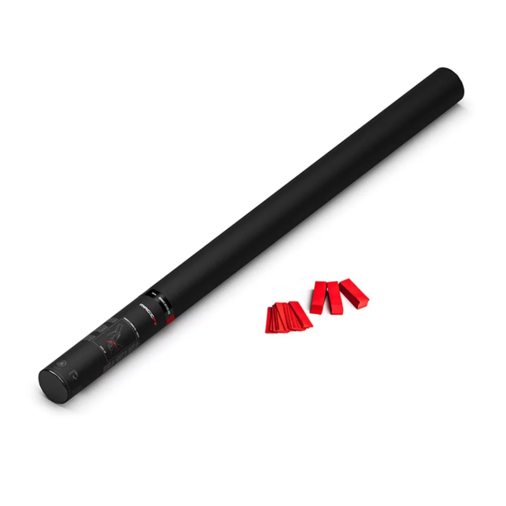 FILOFX HANDHELD CONFETTI CANNON 80CM RED