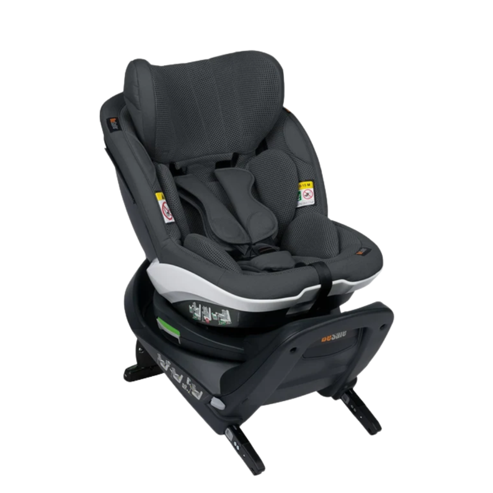 BeSafe iZi Turn i-Size Rotating Car Seat - Black Cab (Demo, Open Box, No Warranty)