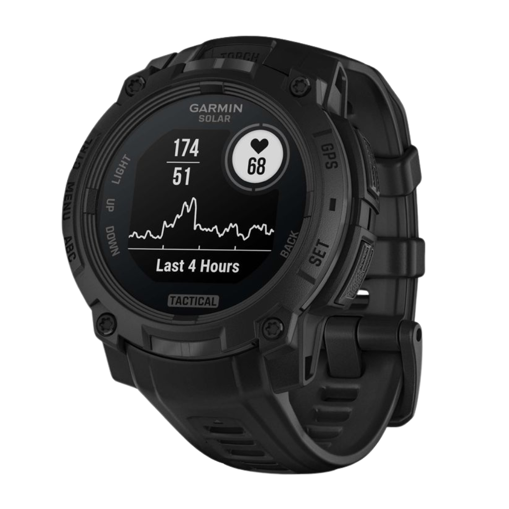 Garmin Instinct 3 Tactical Solar 45mm - Black (Demo, Open Box, No Warranty)