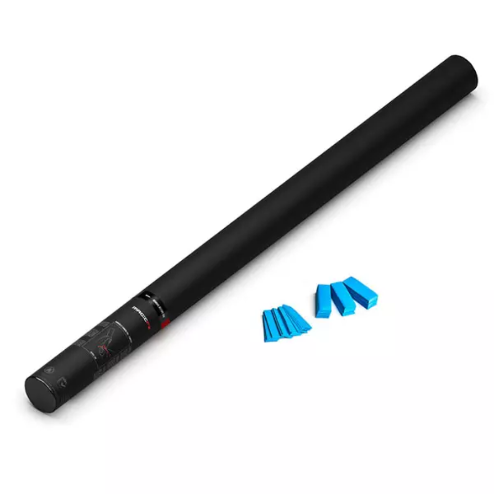 FILOFX HANDHELD CONFETTI CANNON 80CM BLUE