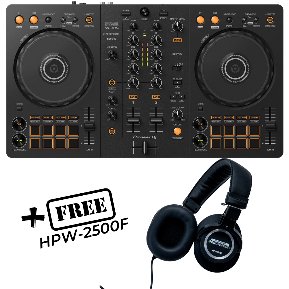 Pioneer DDJ-FLX4 (FREE HPW-2500F)