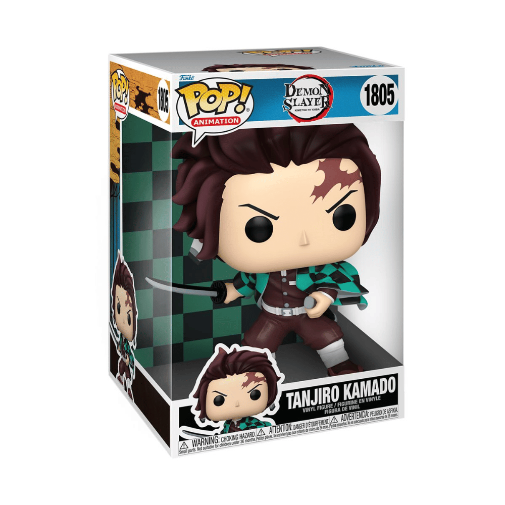 Funko Pop Animation- Demon Slayer - Tanjiro Kamado (OPEN BOX, NO WARRANTY)