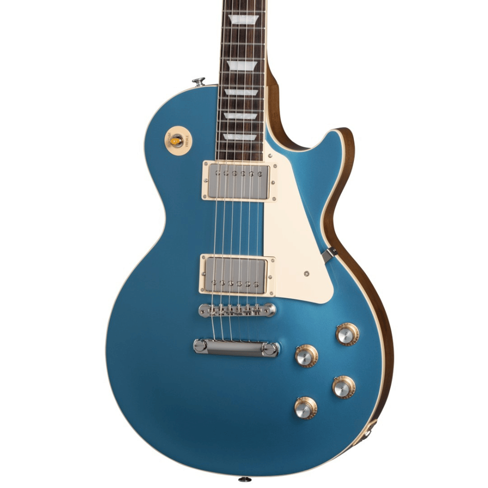 GIBSON LPS6P00-PH Les Paul STD 60s Plain Top Pelham Blue+Hard Case