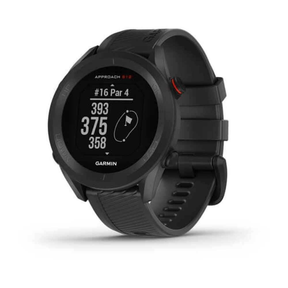 Garmin Approach S12 GPS Golf Watch - Black (DEMO, NO WARRANTY)