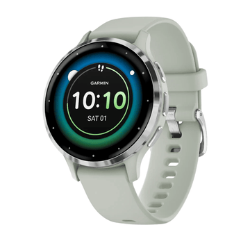Garmin Venu 3S: Silver Stainless Steel Bezel (DEMO, OPEN BOX, NO WARRANTY)