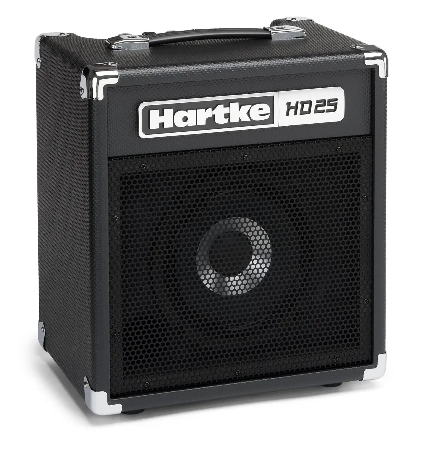 Hartke HD25 bass guitar amplifier on a white background