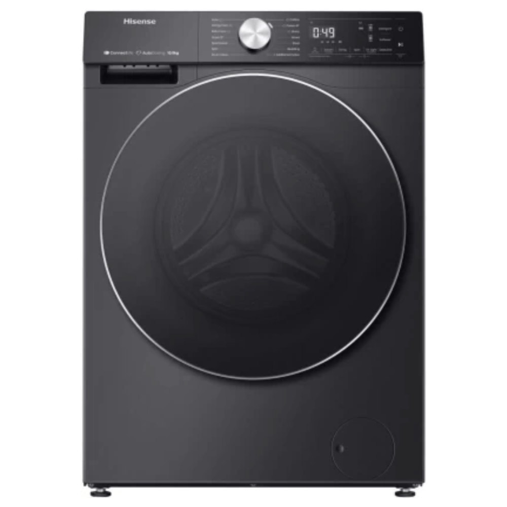 Hisense 10Kg Front Loader Washing Machine Black (OPEN BOX, NO WARRANTY)