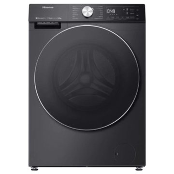 Hisense 10Kg Front Loader Washing Machine Black (OPEN BOX, NO WARRANTY)