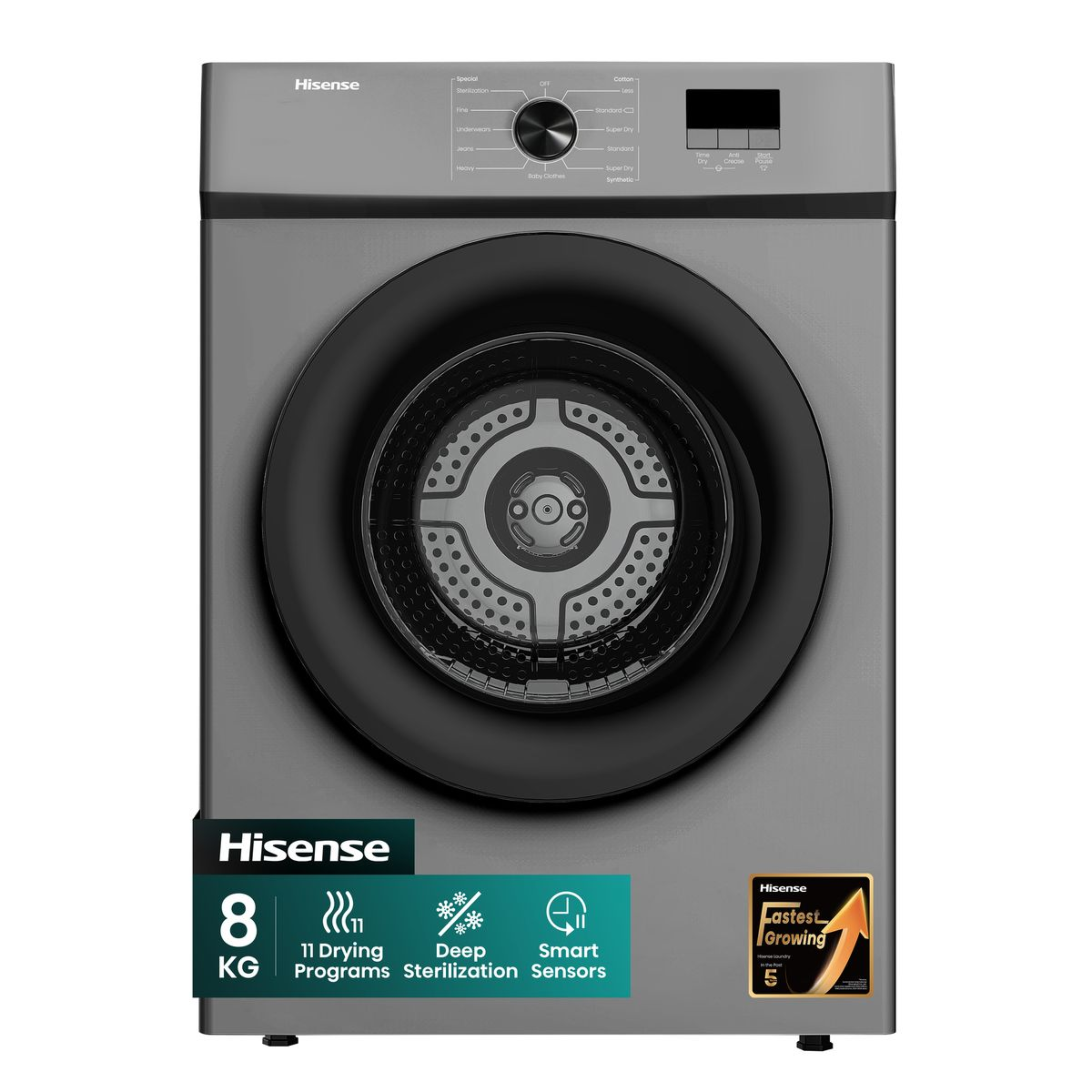 Hisense 8Kg Air Vented Tumble Dryer with LED Display (DEMO, OPEN BOX, NO WARRANTY)