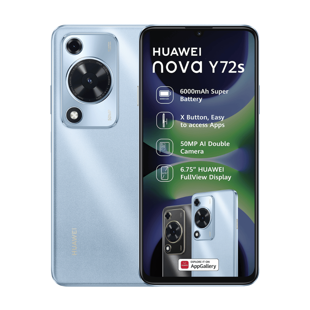 Huawei Nova Y72s 8GB 128GB Dual Sim 6000mAh Super (SECONDHAND, NO WARRANTY)