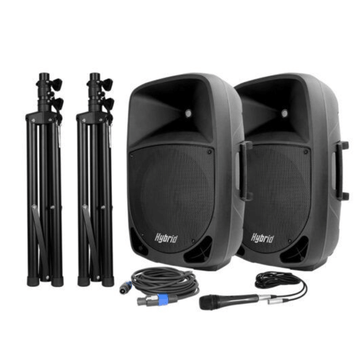 Hybrid Partystarter 15″ Active-passive combo system