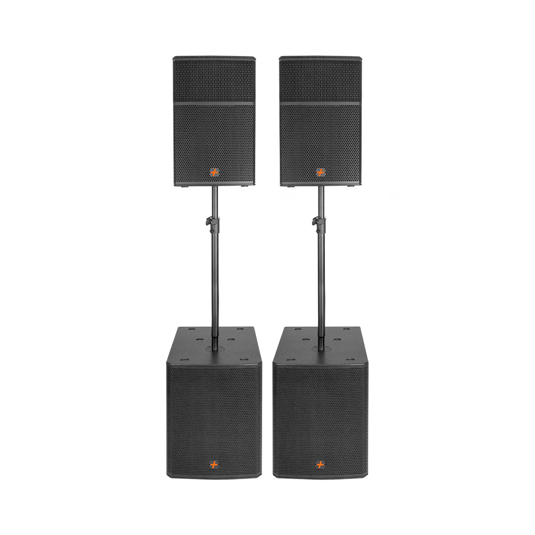 Hybrid+ Altium12 professional PA and subwoofer system with DSP control
